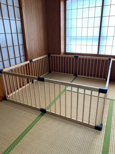 ベビーサークル　木製 (取引中です)