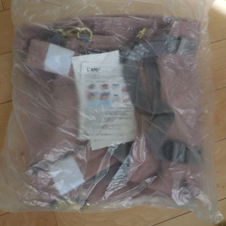 フェリシモレジカゴバック　未使用　ブライトカラー　ピンク