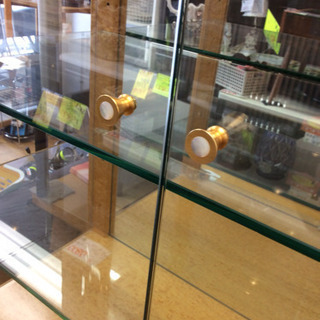A▽持ち帰り歓迎‼︎大塚家具 ガラスショーケース 陳列棚 高級品☆