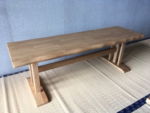 ニトリ ダイニングベンチ(サザナミLBR)