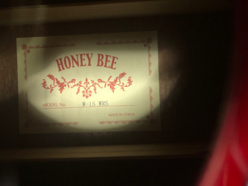【美品】【価格改定】honey bee  ギター、付属品付