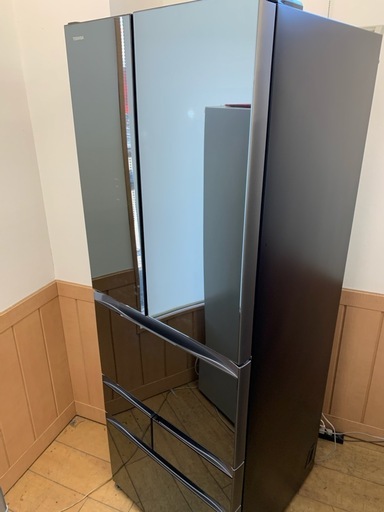 【安心1年保証】TOSHIBAの6ドアノンフロン冷凍冷蔵庫/ベジータ/中古冷蔵庫/格安冷蔵庫/武蔵野市/小平市/小金井市/国分寺市/杉並区/【トレファク花小金井店】