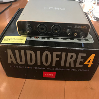 ECHO AUDIOFIRE4 オーディオインターフェース