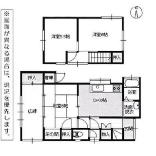 小倉北区熊谷　駐車場付き一軒家　激安4万 問い合わせ番号NO.139 - 北九州市