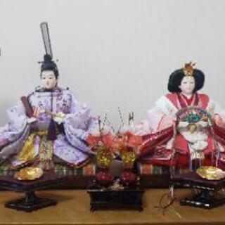 雛人形  大上輝秀作 収納親王飾り