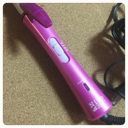 ご購入者様決定【TESCOM】ヘアーアイロン カールアイロン  巻き髪  ヘアコテ ピンク