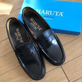ハルタ☆ローファー黒☆25cm☆メンズ ☆卒業☆入学☆通学