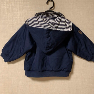 【おまとめ割します‼︎】ELLE 紺色アウター　95の画像