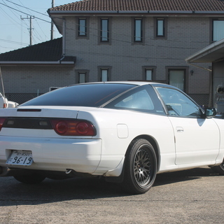 希少‼️１８０ＳＸ黒ヘッドＳＲターボ❗改造多数、予備パーツ有り❗　『ブラックのかたでも審査可能なローン』有り‼️　☆日産　☆１８０ＳＸ中期　☆ＲＰＳ１３　☆車検取り立て❗　☆改造多数　☆分割相談可能お気軽に‼️　☆増税関係なし‼️コミコミ価格‼️の画像
