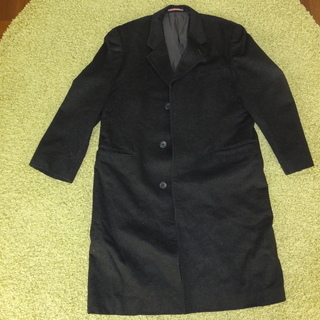 カシミヤ１００％　コート　ヴィンテージ　イタリア製　