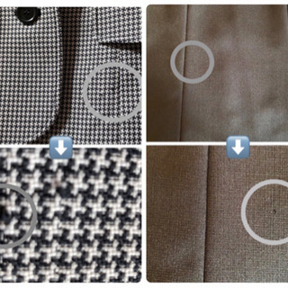 【最終値下げ】スーツ9号　コサージュ付の画像