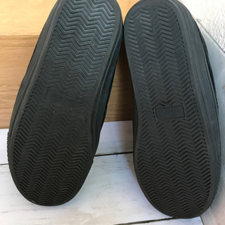 新品　黒靴　20㎝の画像