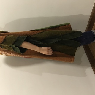 エスニックファッションポンチョの画像