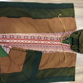 エスニックファッションポンチョの画像