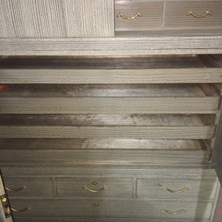 ※終了※▲無料▲【美品】桐タンス　着物タンス　分離式の画像