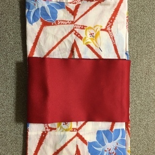 浴衣と帯のセット　女性用の画像
