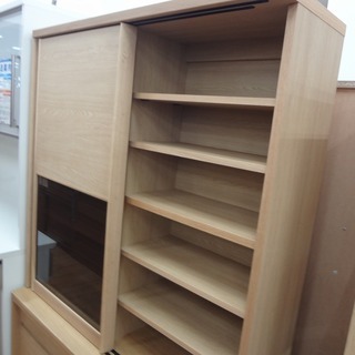 【取りに来れる方限定】karimokuのスライド扉食器棚!!