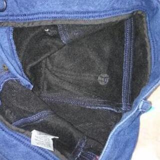 裏モコスキニーデニムパンツの画像