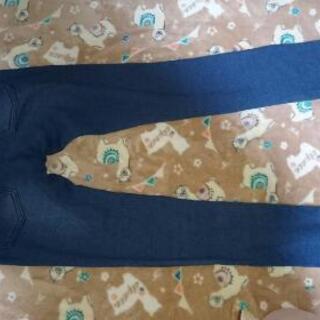 裏モコスキニーデニムパンツ