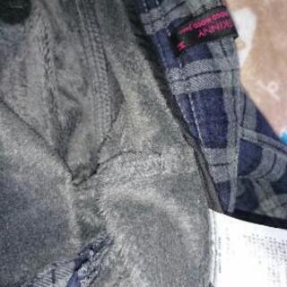 裏モコチェックスキニーパンツの画像