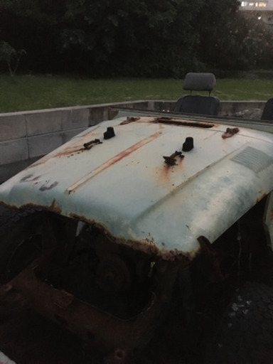 ランクル　FJ40 ボンネット