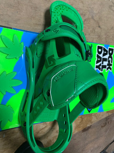 スノーボード　板とビンディング　RIDE & Burton