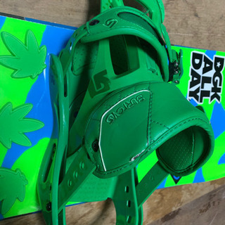 スノーボード　板とビンディング　RIDE & Burtonの画像