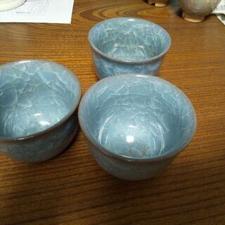 湯呑茶碗3個
