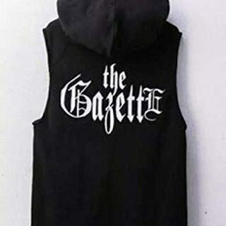 the GazettEノースリーブパーカー RAD MARKET BLACKMORALの画像