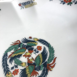 中華風陶器大皿の画像