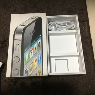 新品イヤホン★iphone4s箱付