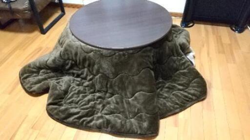 脚折円こたつsize800