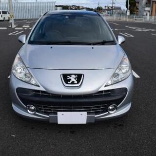 プジョー　207GT 社外マフラー&ローダウン　支払い総額20万SALEの画像