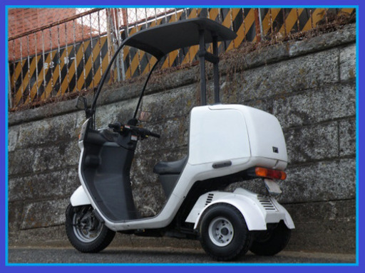 【御成約有難う御座いました】☆NEWオバフェン!2スト後期ジャイロキャノピーワゴンミニカー改　新品オ-バ-フェンダ-&純正鍵付ワゴン装備!消耗品OK!ノ-ヘルOKカスタム!