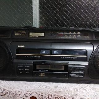 sanyo CDデッキ(オーディオ)の中古が安い！激安で譲ります・無料