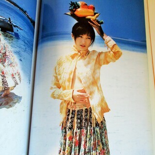 ☆ 撮影：石田東 酒井法子 写真集 NORIKO SAKAI ORANGE HOTEL PLEASE DO NOT DISTURB◆バリ島ロケで初めて見せたのりピー大胆ショットの画像