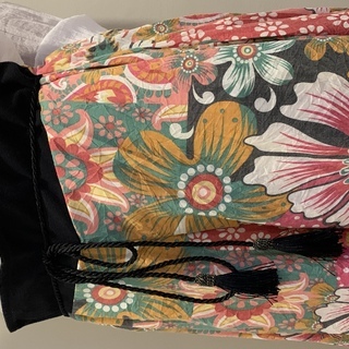 エスニックワイドパンツ　ピンクの画像