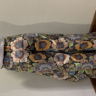 エスニックワイドパンツ　ブルーの画像