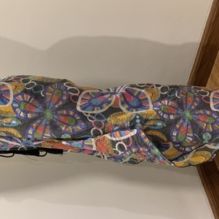 エスニックワイドパンツ　ブラックの画像