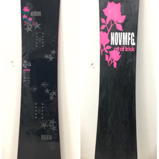 スノーボード　November artiste 138cm art of trick  