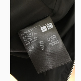 ユニクロ　逆輸入　レディース　ジャンパー　ブラックの画像