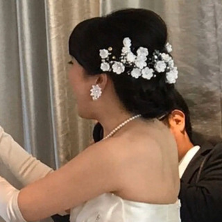 つまみ細工　ヘッドドレス