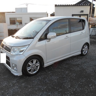 H21　ムーヴカスタムRS　車検2年付　社外CDDVDデッキ　ロ...