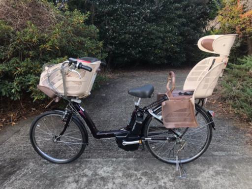 Ｏ５Ｔ電動自転車Ｍ４１Ｗブリジストンアンジェリーノ6アンペア濃い紫色