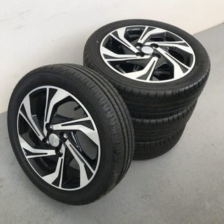 132-1ダンロップENASAVE165/55R15ダイハツ純正アルミホイール付4本