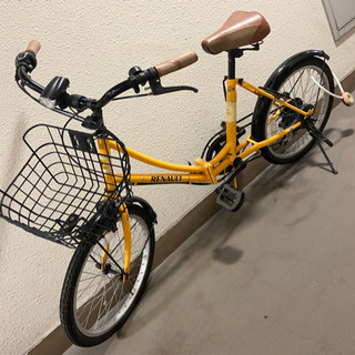(取引中)折りたたみ自転車 28日まで！