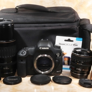 ☆美品級＆届いてすぐ使える☆キヤノン EOS 5D マーク3 トリプル