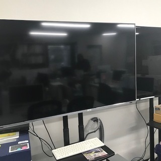 大型モニター液晶　PCモニター　50インチ　テレビ台付き