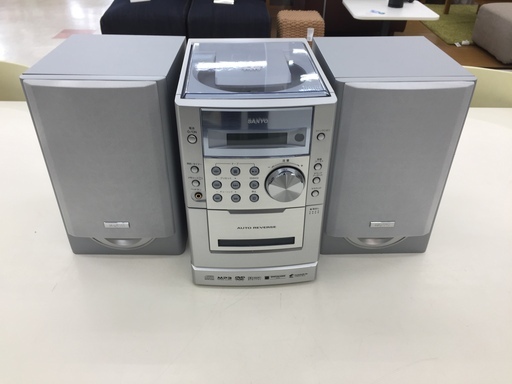 【ジモティー限定】特別大特価！訳あり品★2005年製SANYOのDVDコンポのご紹介です！