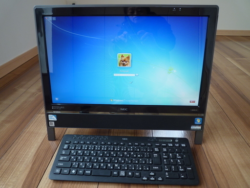 NEC 液晶一体型パソコン VALUESTAR VN370/D 　Windows7